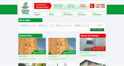 Desktop Screenshot of imobiliariasantarosars.com.br